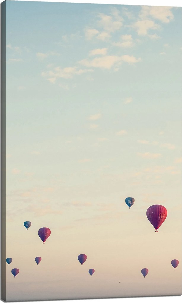 Vászonkép Ifjúsági Léggömbök Ég Természet Naplemente 60x100