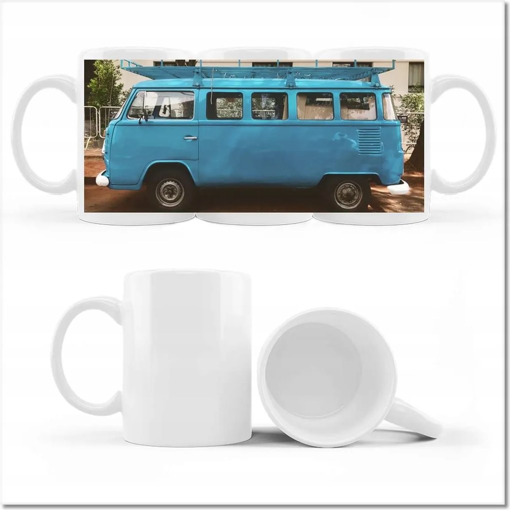 Fotó bögre Kék uborka Vw