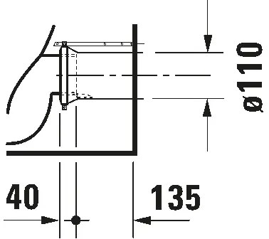 Duravit 21150900002 - Padlóra szerelhető WC D-CODE kerámia/fényes fehér