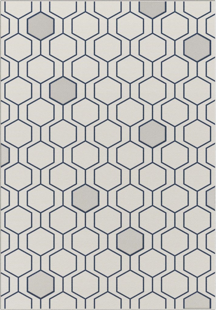 Fenix Zsinóros Szőnyeg Otthonra Terasz Sötétkék 160x230cm Fenix