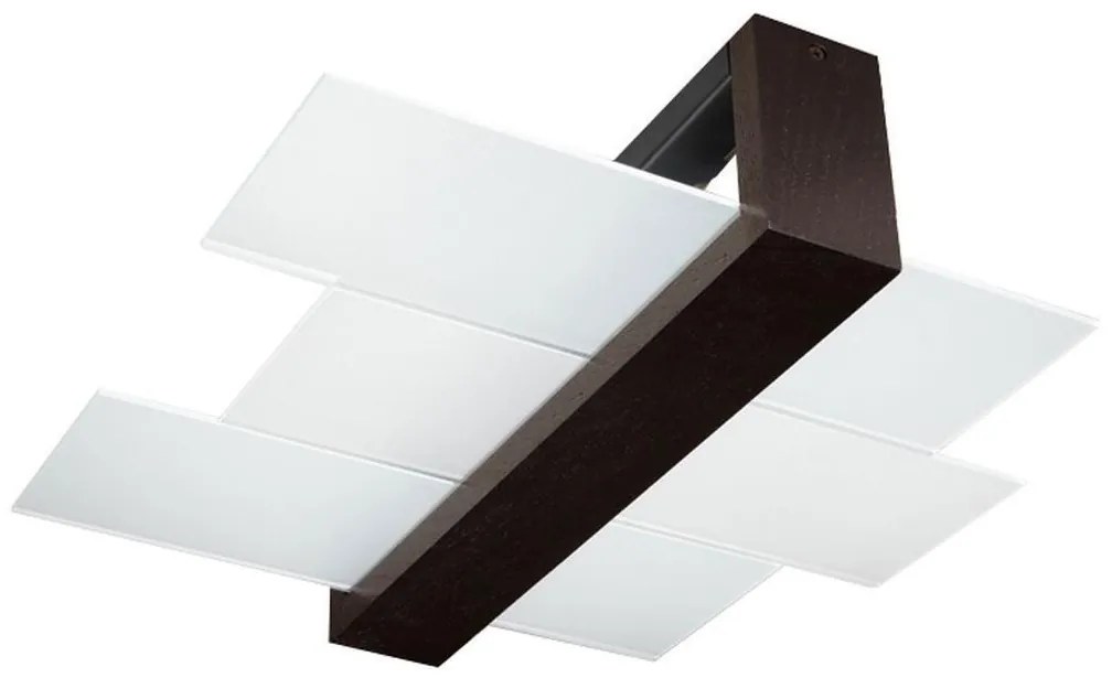 Sollux SL.0074 - Mennyezeti lámpa FENIKS 2 2xE27/60W/230V wenge