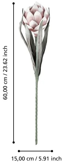 Eglo 428126 - Művirág MOLAVE 60 cm rózsaszín