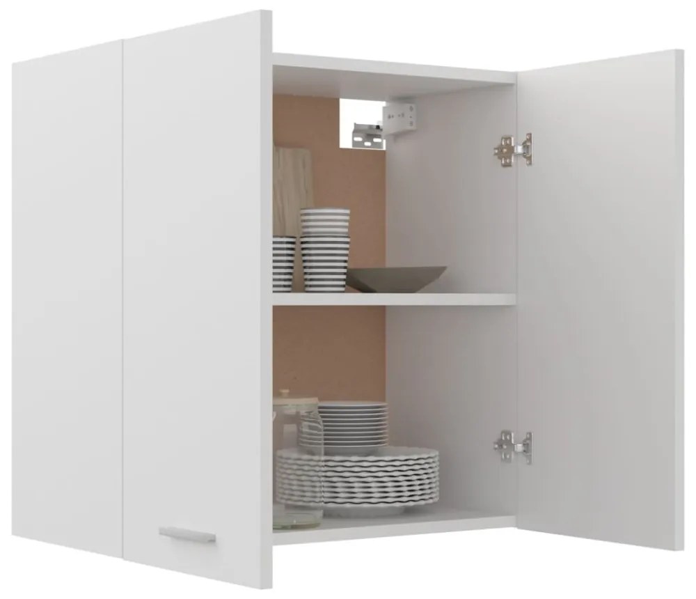 “Lyon” fehér szerelt fa függő szekrény 60 x 31 x 60 cm