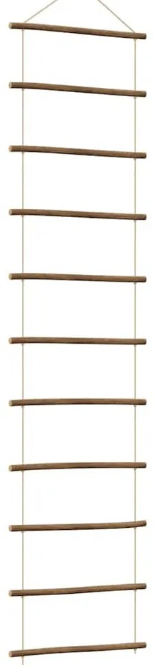 Fali dekorációs létra formájú 50x200 cm Természetes ág