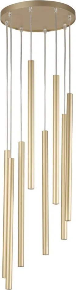 SIGMA LIGHTING 33630 SOPEL Többágú Függesztett Lámpa Arany G9 IP20