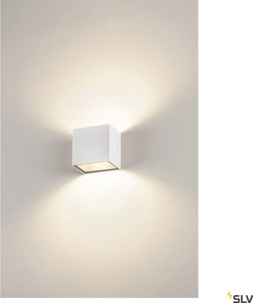 SLV 1002033 SITRA Modern Kültéri Fali Lámpa Fehér LED IP44