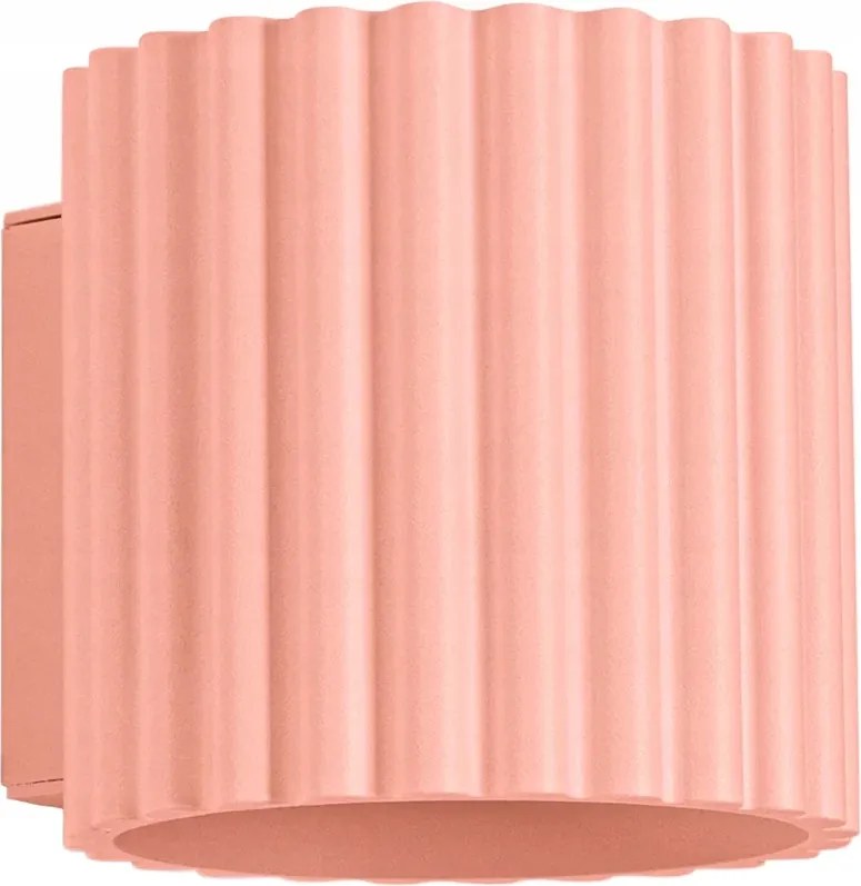 Fali lámpa barack csiszolt cső felső alsó 1xG9 10W Aura Sollux