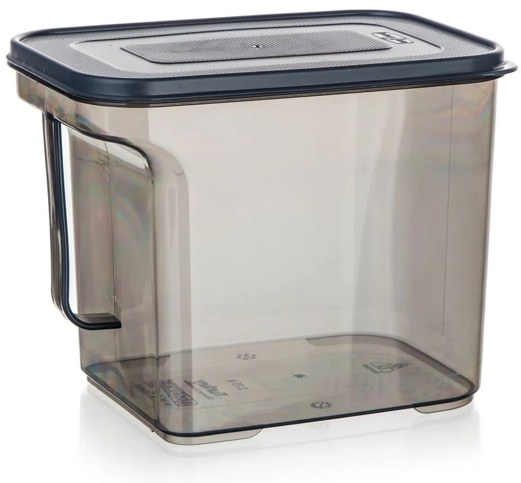 Banquet ZOYA tárolóedény füllel 2,75 l, füstös, 2,75 l
