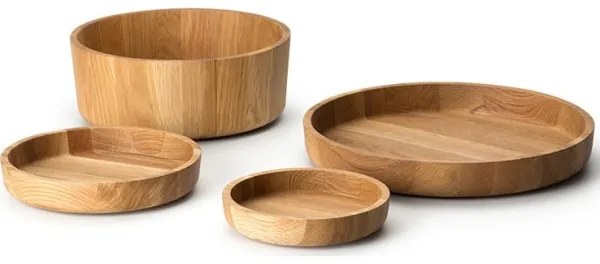 Continenta C4135 - Fa tál 38x5,4 cm tölgy