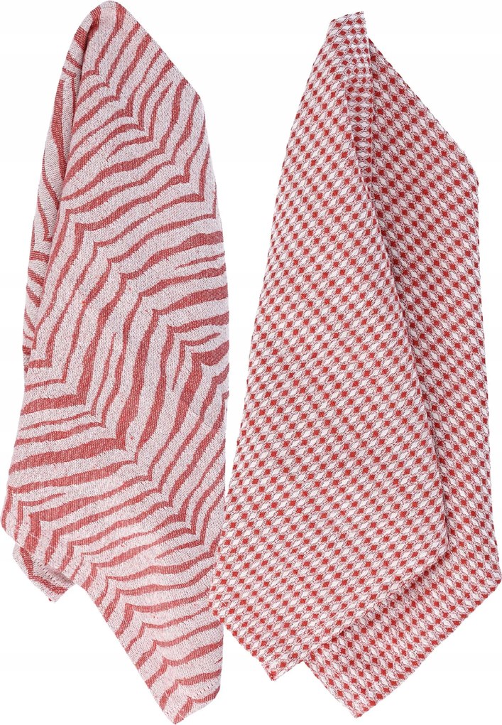 Konyhai törlőkendő 70x45 cm nedvszívó pamut konyhai törlőkendő x2