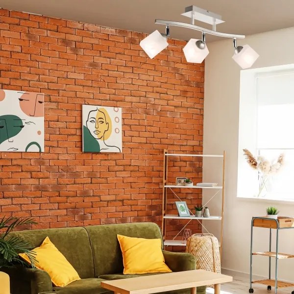 spotlámpa KLARA 3xE14/60W/230V króm