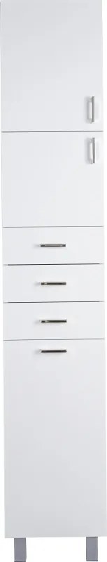 Viva STYLE fürdőszobai ÁLLÓSZEKRÉNY 192 magas szennyestartós - BALOS - 35 x 33 x 192 cm