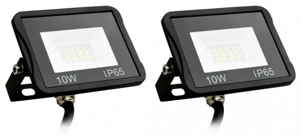 2 db hideg fehér fényű LED-es reflektor 10 W