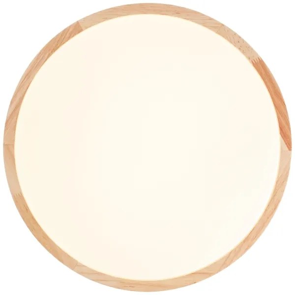 Brilliant - LED mennyezeti lámpa SLIMLINE LED/22W/230V Ø 39 cm kaucsukfa