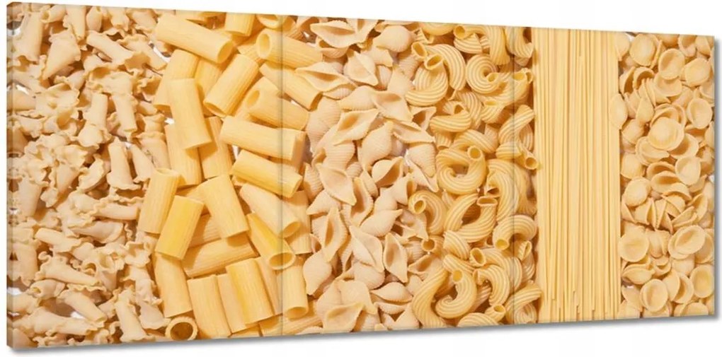Vászonkép 150x70 Tészta típusok paszta