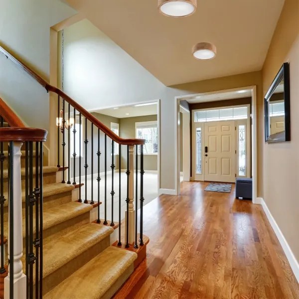 OAK mennyezeti lámpa 1xE27/60W/230V tölgy, ? 27,5 cm