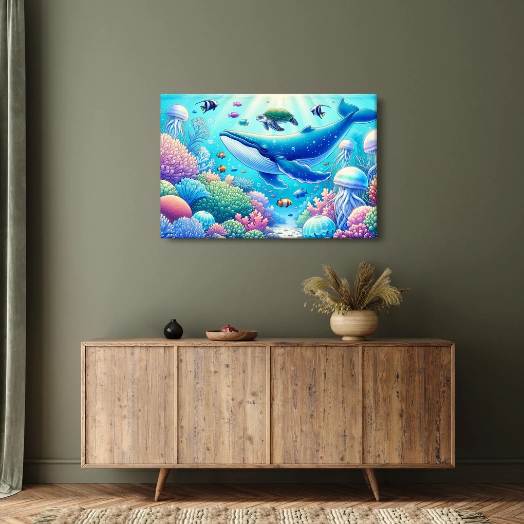 Kép – Víz alatti világ (90x60 cm)