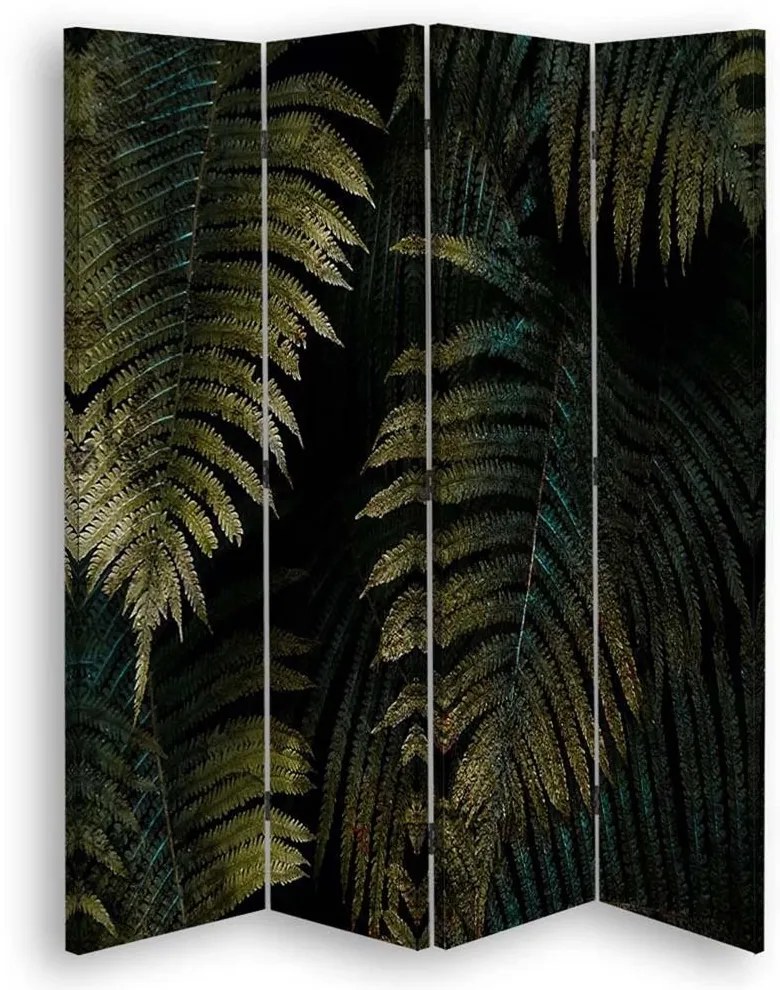 Gario Paraván Leaf in the Dark Méret: 145 x 170 cm, Kivitelezés: Forgó paraván 360°
