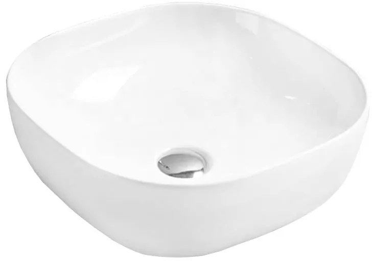 Mexen Vera beépíthető mosdókagyló 42 x 42 cm, fehér - 21074100