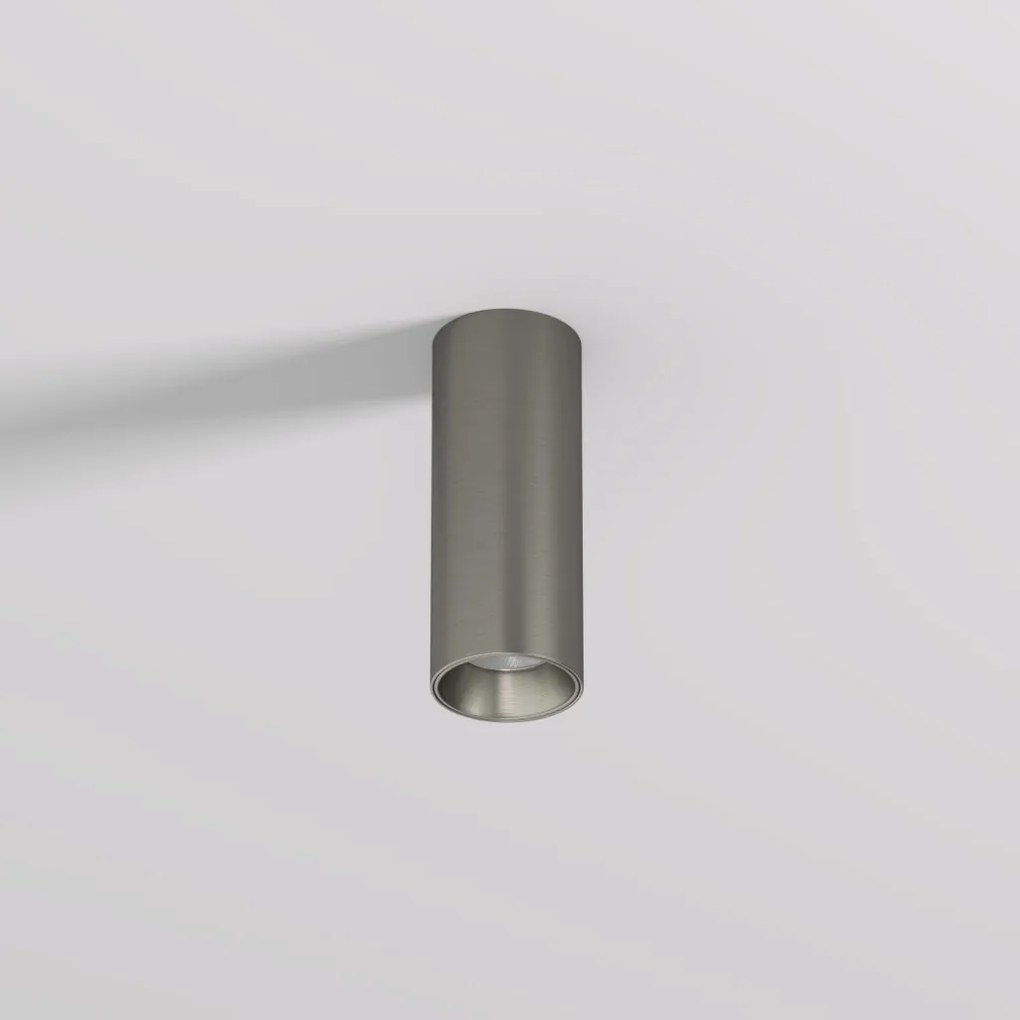 DK/EU-2615-DN Surface mounted ceiling downlight SHINE TUBE series, D45*H115, LED, IP20, 3000К, 7W, RA≥90, dark nickel color, aluminum — DK/EU-2615-DN