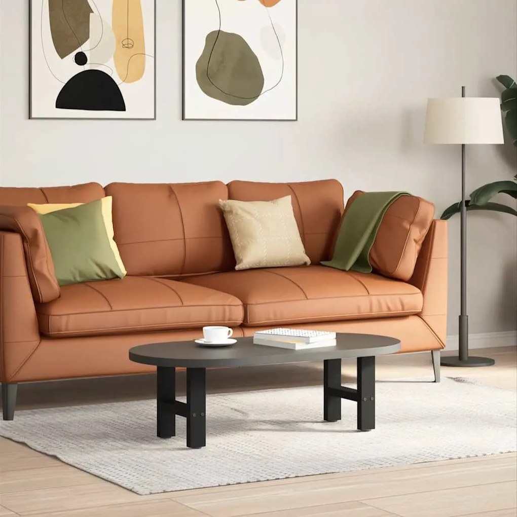 2 db fekete acél dohányzóasztal láb 40 x (30-31) cm
