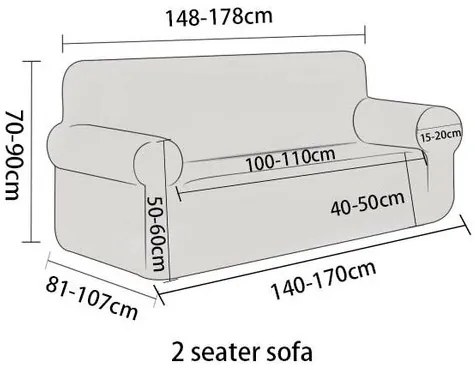 4Home elasztikus, ülőgarnitúra huzat Magic clean zöld, 145 - 185 cm