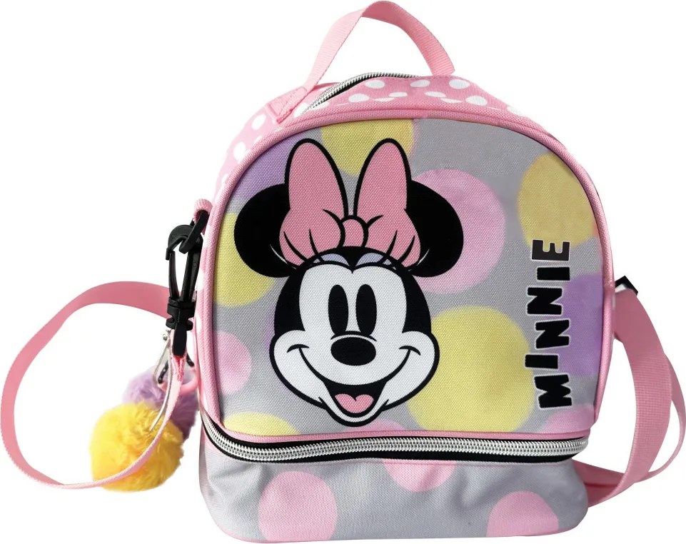 Disney Minnie Pretty in Pink thermo uzsonnás táska 21 cm