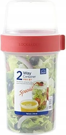 Lock&amp;lock Uzsonnás Doboz 760 ml 310 ml