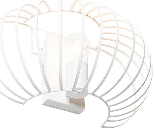 Design fali lámpa fehér 39 cm - Johanna