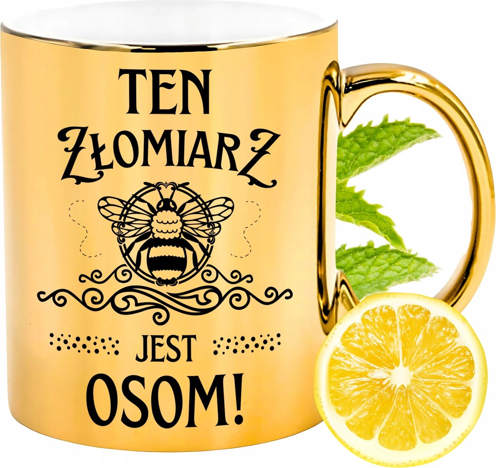 Prémium Arany Csillogó Bögre Aranyos Ajándék Nyomtatott Fotóval