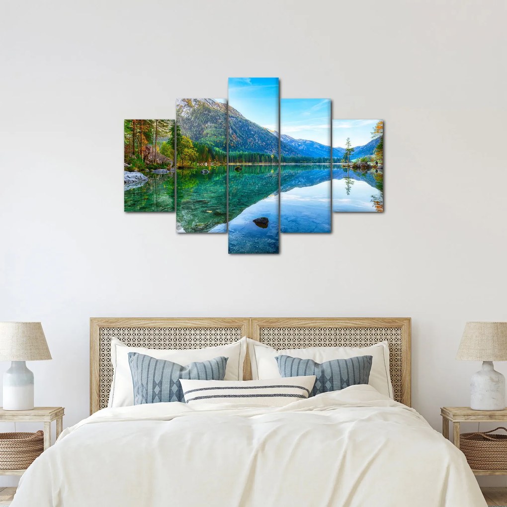 Kép - Hintersee-tó (150x105 cm)