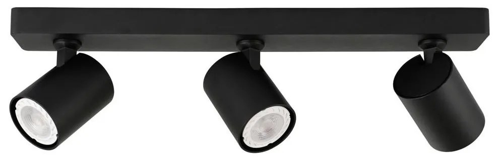 ITALUX SPL-2071-3-MB-BL - Spotlámpa LUMSI 3xGU10/35W/230V fekete