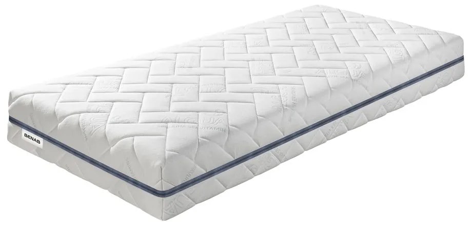 Kemény-közepes keménységű kétoldalas hab matrac 120x200 cm BonRelax HR BIO – BENAB