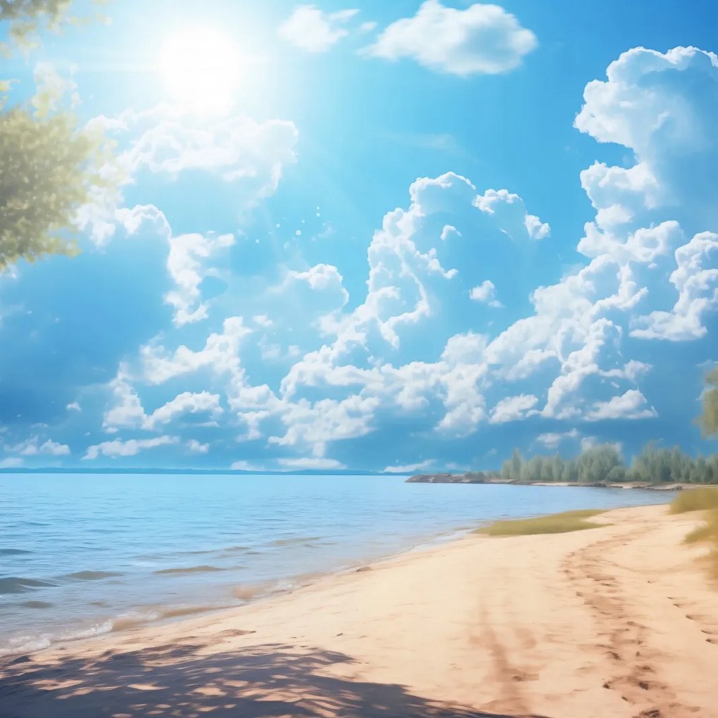 Poszter 30x30cm Nyári nap