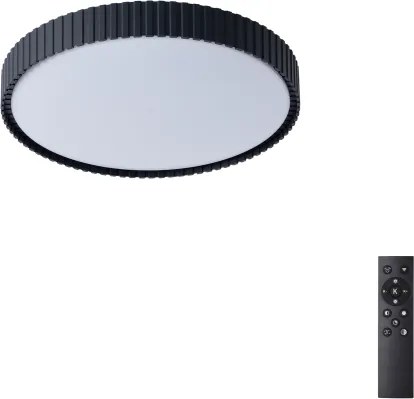 Brilagi - LED dimmelhető mennyezeti lámpa ORINO LED/54W/230V 3000-6000K fekete átm. 43 cm + távirányító