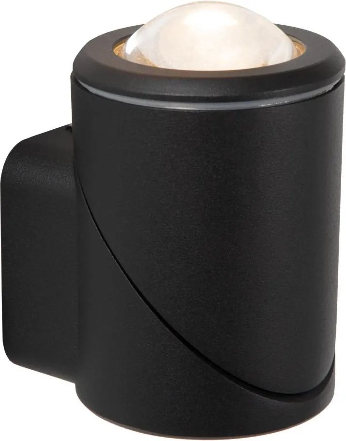 LUCIDE 15820-05-30 ERIN Modern Kültéri Fali Lámpa Fekete LED IP44