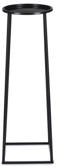 LOFT virágtartó állvány 70x24 cm fekete