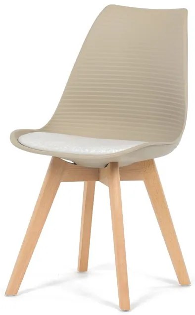 Barna Műanyag Étkezőszék. CT-X7055 WT