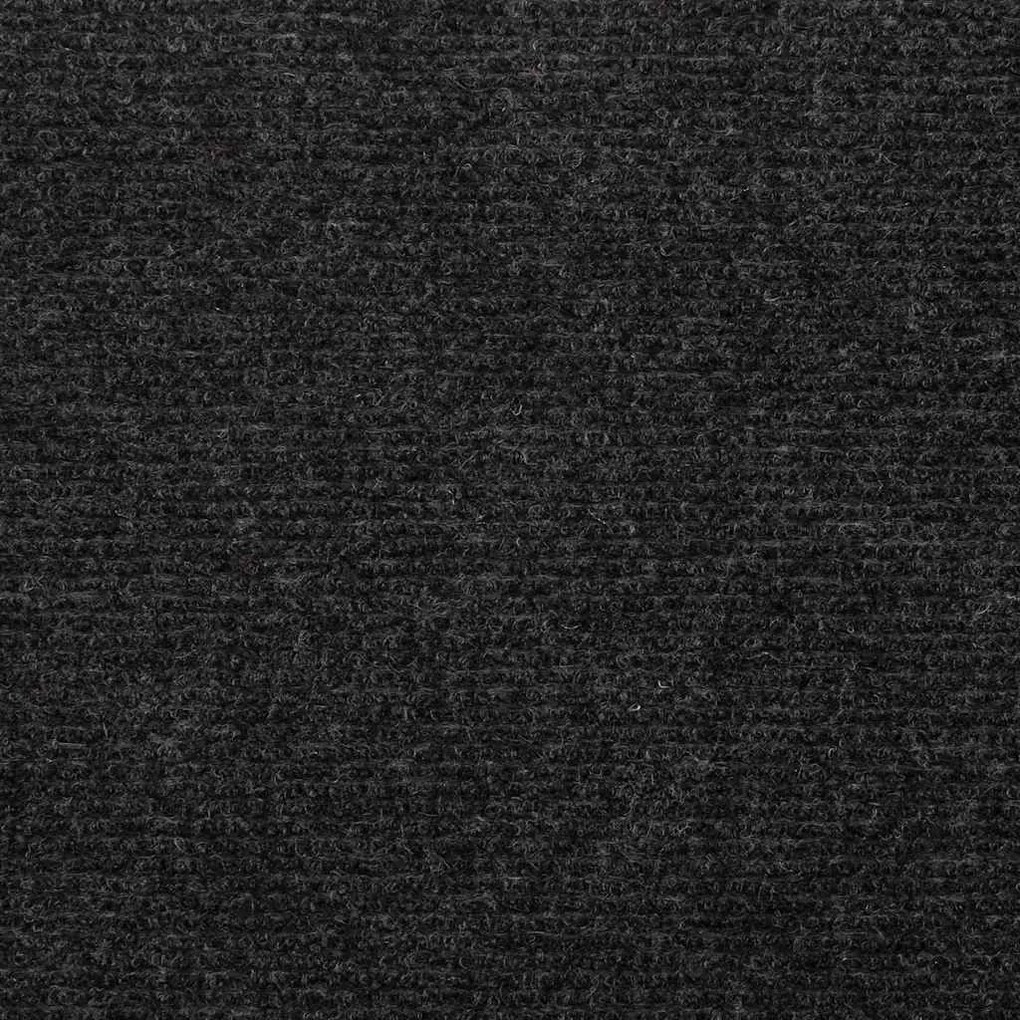 20 db fekete öntapadó lépcsőszőnyeg 65 x 22,5 x 3,5 cm