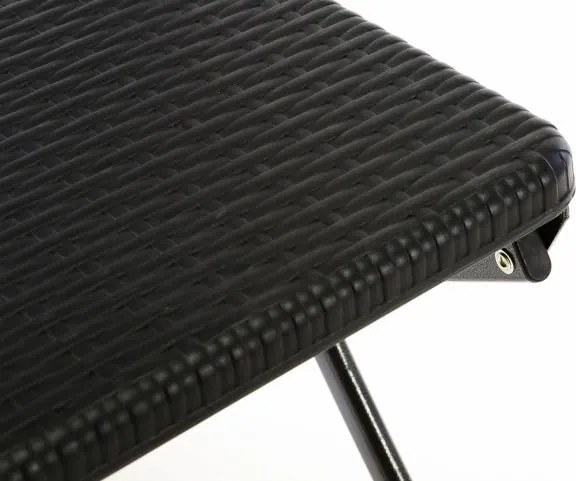 GARTHEN Kerti összecsukható szék 2 db fekete