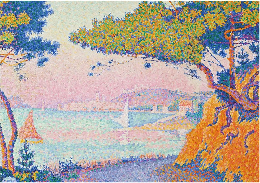 Fotótapéta Flizelin Dekoratív tapéta Színes tájkép 312x219 Ragasztó