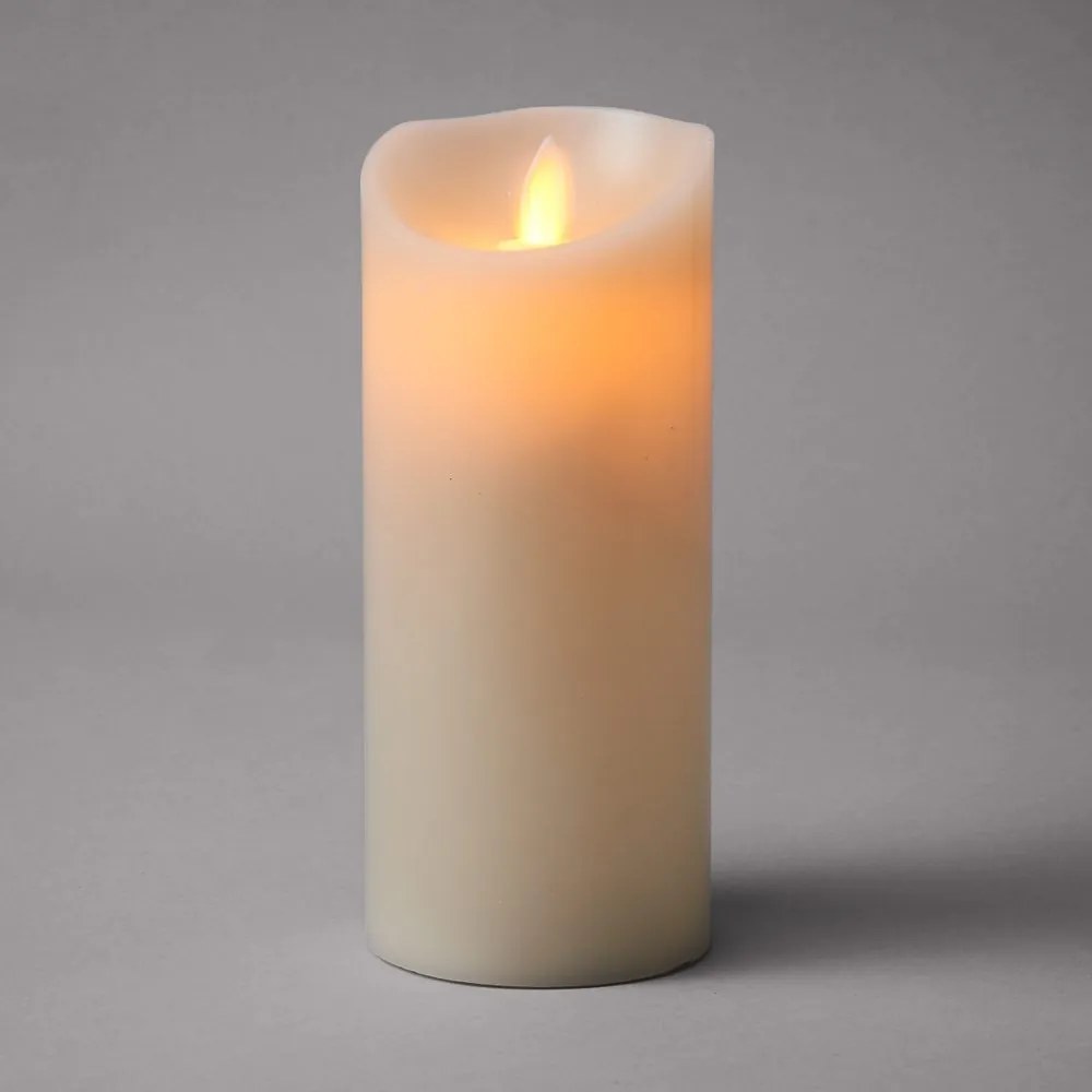 GLOWING FLAME led-es gyertya 18 cm