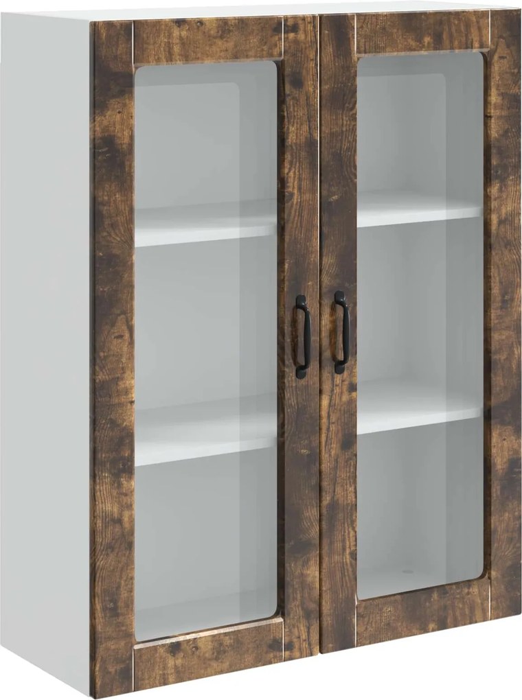 vidaXL Konyhaszekrény Kalmar Füstölt tölgy 80 x 31 x 100 cm Faanyag