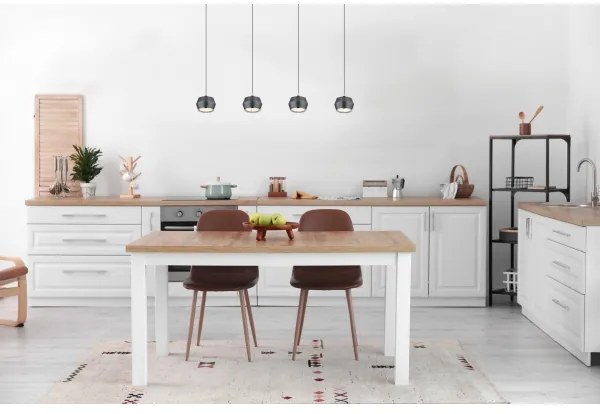 Globo 15209-4 - LED Csillár zsinóron MARTHY 4xLED/6W/230V