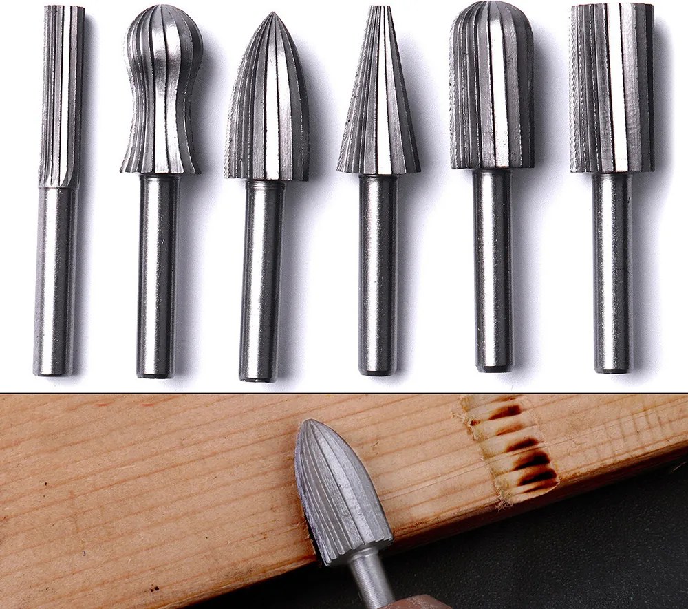 Marószár Fém Acél Fa Reszelő Forgó Reszelő 6 El