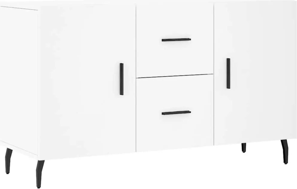 vidaXL fehér szerelt fa tálalóasztal 100 x 36 x 60 cm