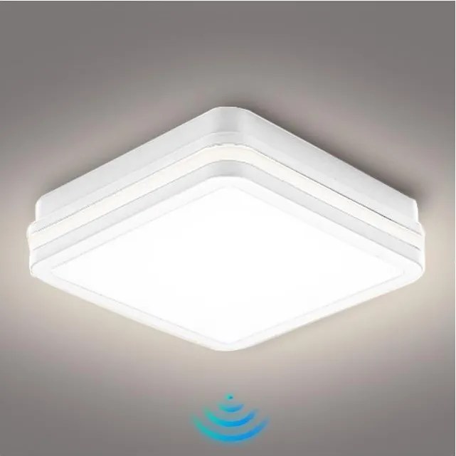 Brilagi - LED kültéri lámpa érzékelővel BENE LED/18W/230V 22x22 cm fehér IP54