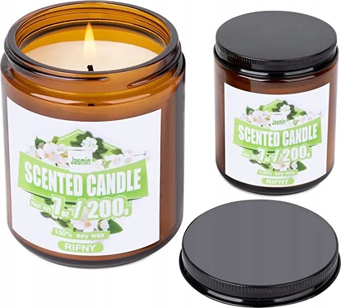 2 db Szója illatgyertya Jázmin 2 db #g96