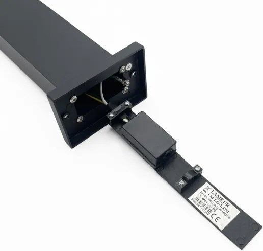 LANTHEA kültéri lámpa 1xGU10/11W/230V IP44 50 cm fekete