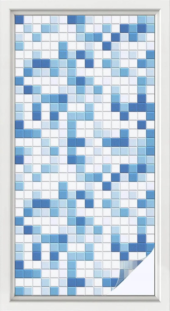 Furnérfólia Adatvédelem Szélvédőkhöz és Ablakokhoz Csempe játék 50x100 cm